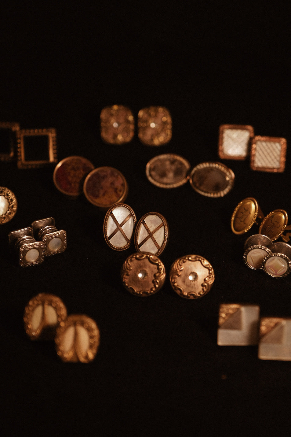 Rare ca 1880 Western Horseshoe Cufflinks