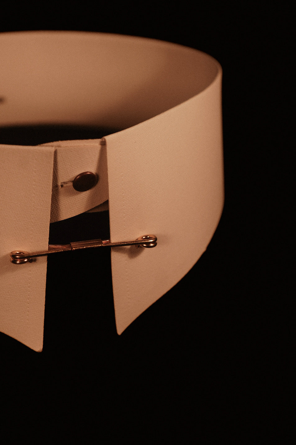 Genuine 1930s Loop End Collar Bar By Swank - Medium