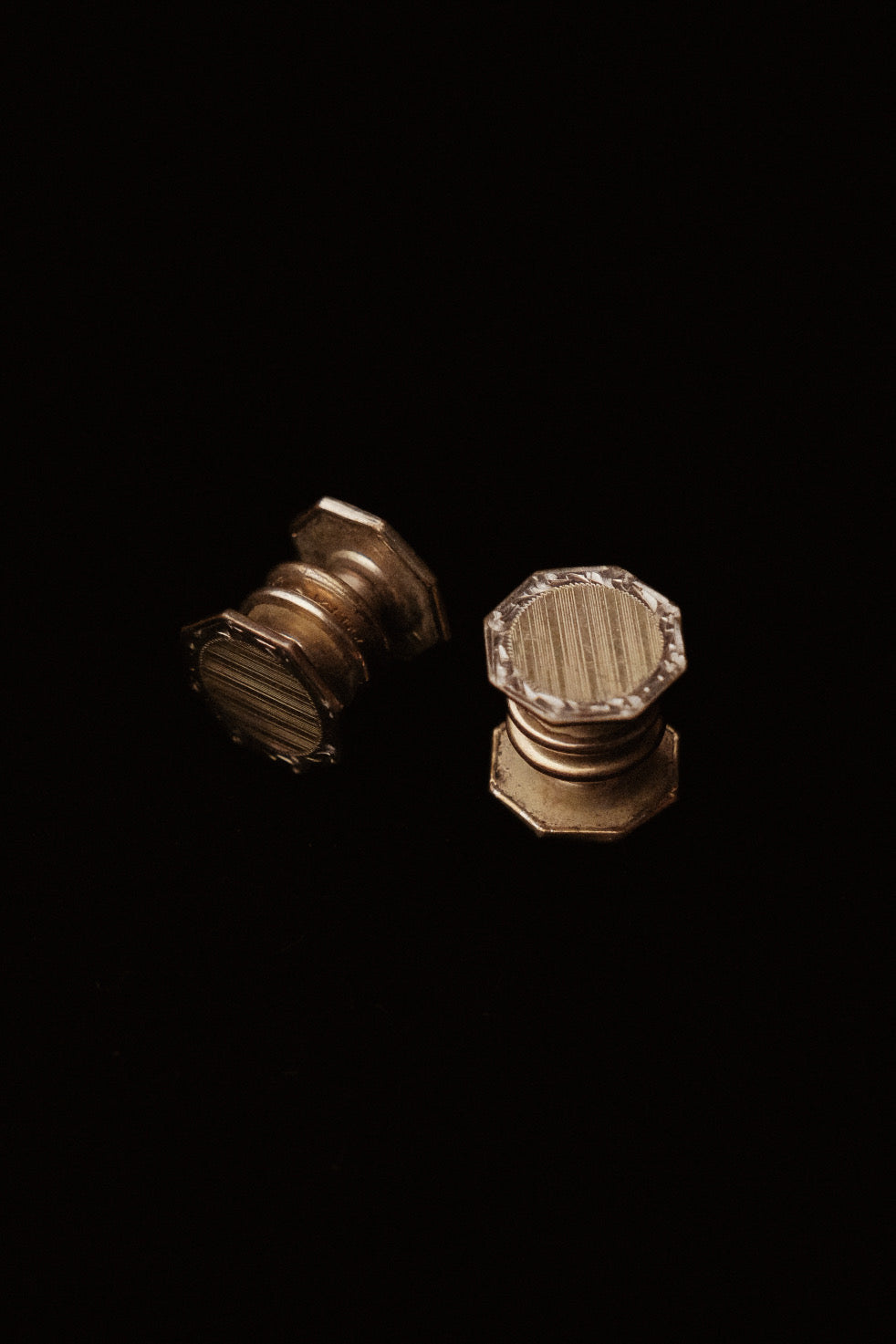 1920s Kumapart Snap Cufflinks