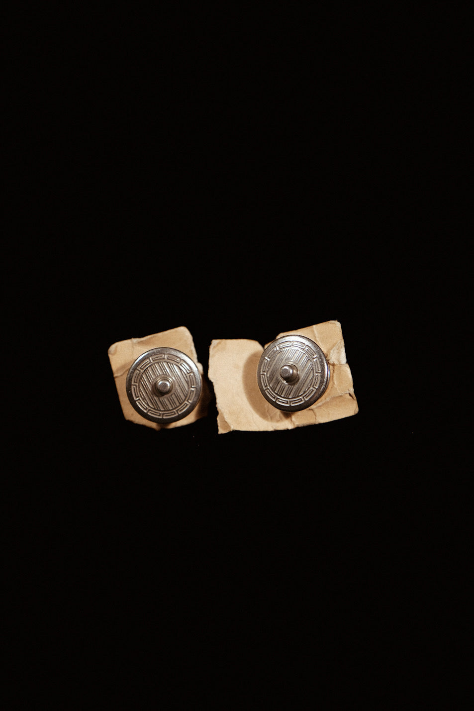 Secure Snap Cufflinks On Original Display Card