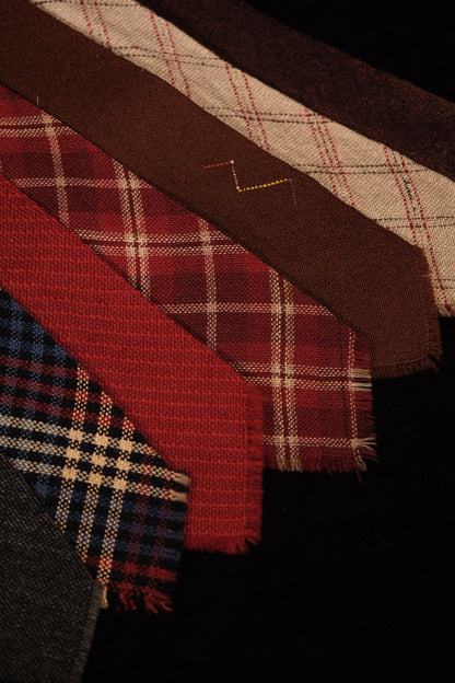 Multicoloured Checked Native American Tie By San Fernando Weavers "Hollyvogue Cravat"