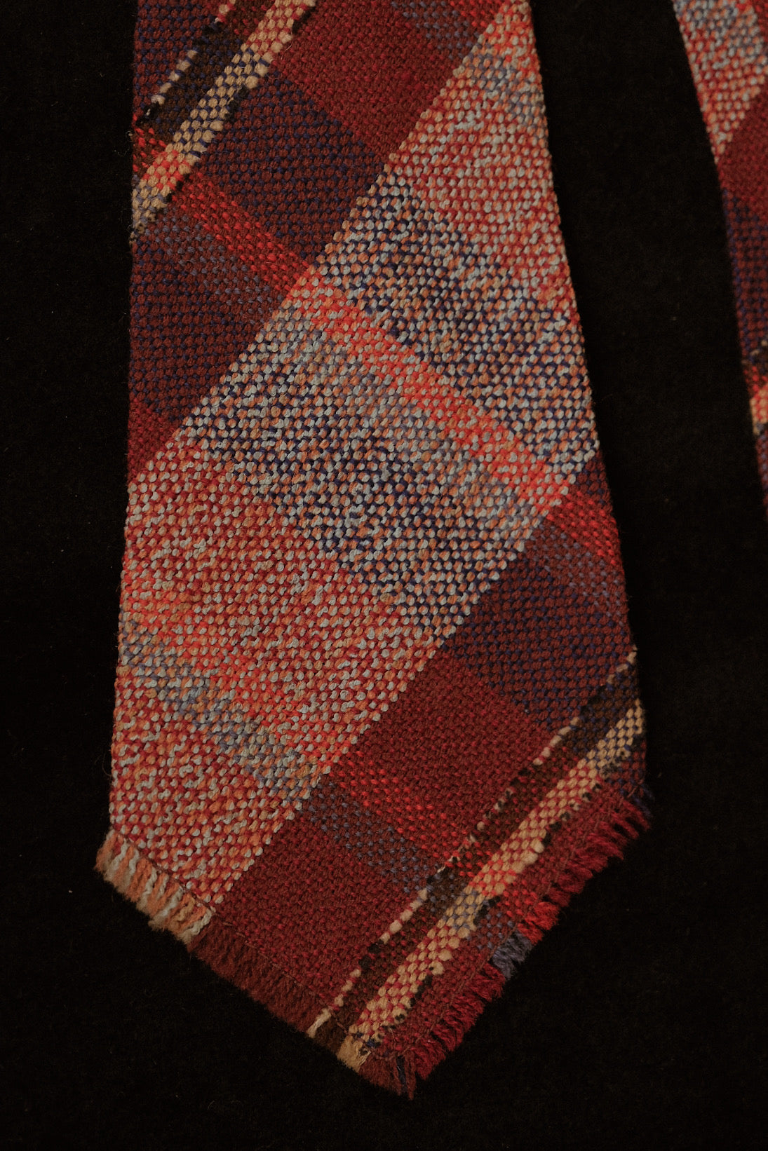 Hand Woven Native American Tie By El Ricos Weavers