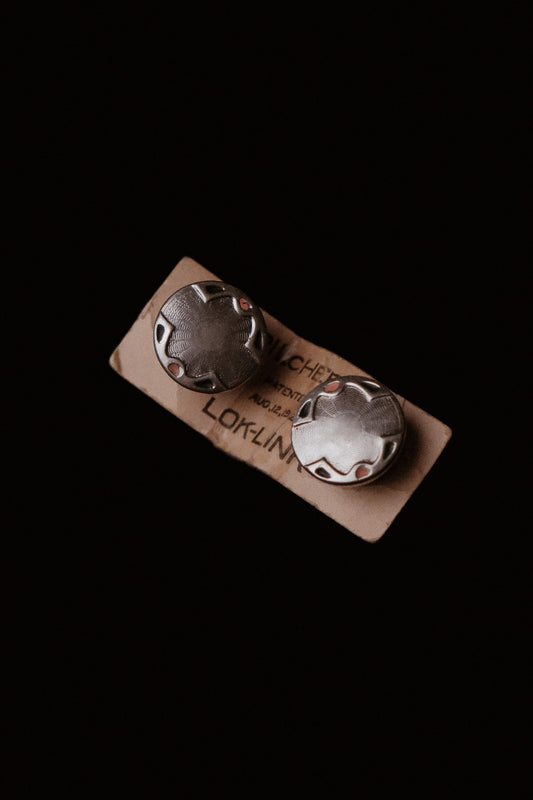 1920s Kumapart Snap Cufflinks By Baer & Wilde