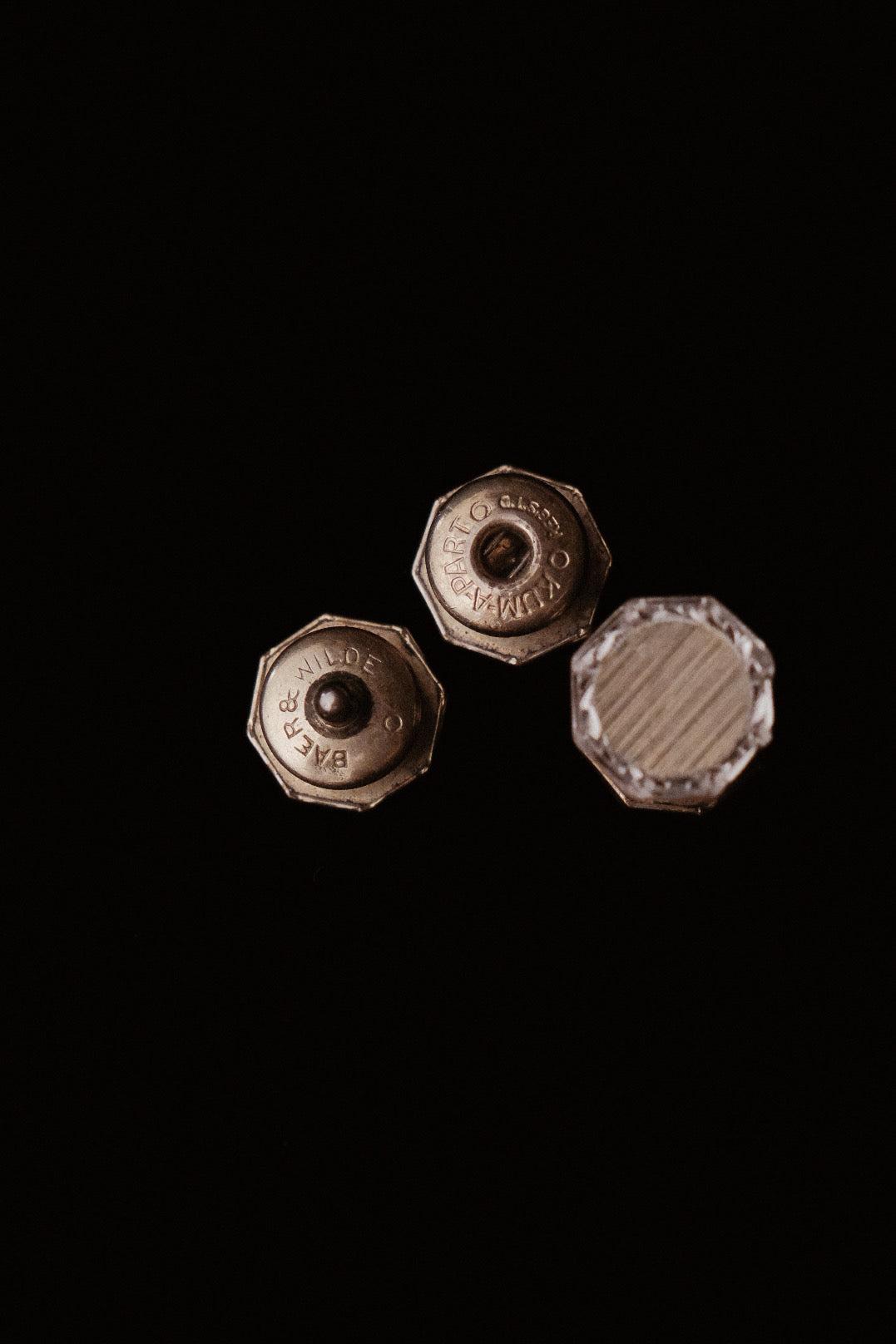 1920s Kumapart Snap Cufflinks