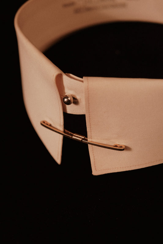 Art Deco Era Long Grip Collar Bar