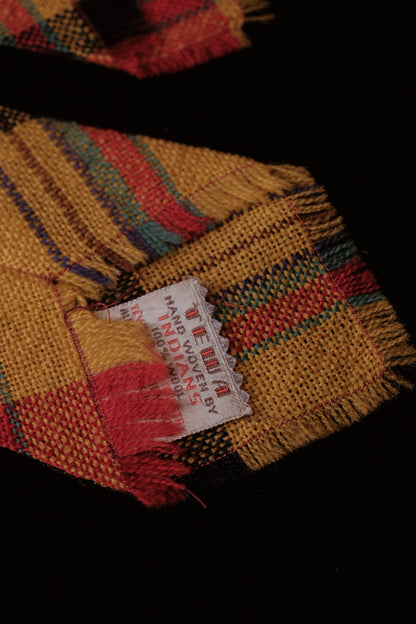 Hand Woven Native American Tie By Tewa Weavers