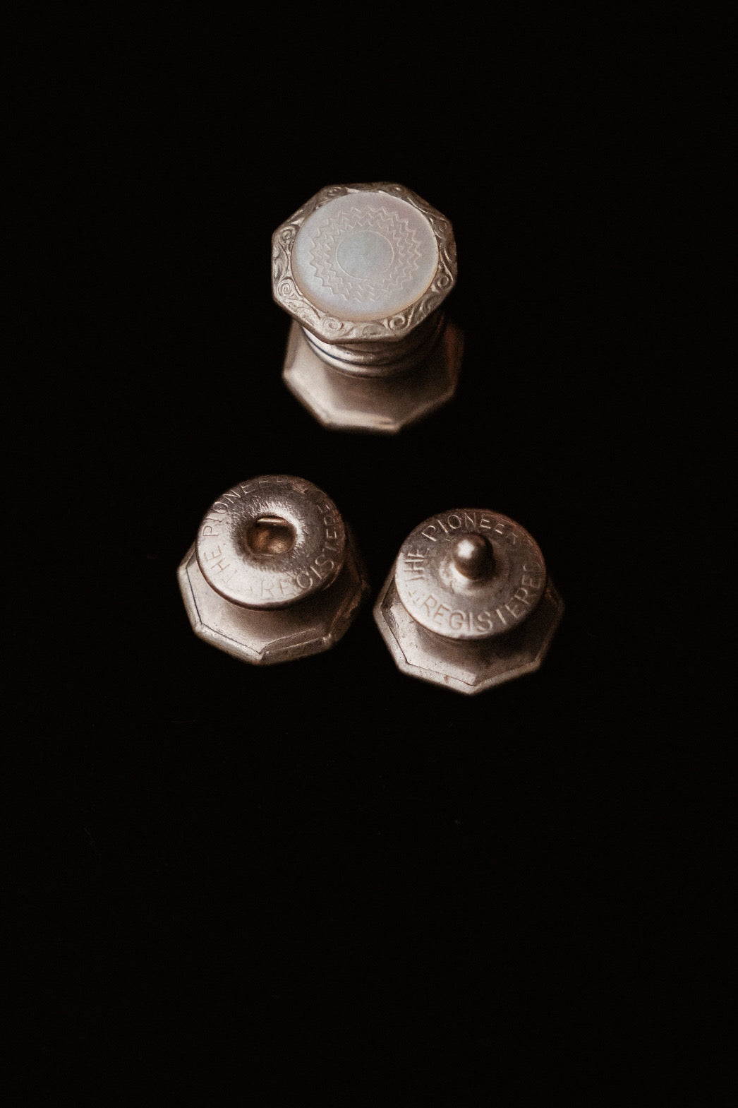 1920s Pioneer Snap Cufflinks