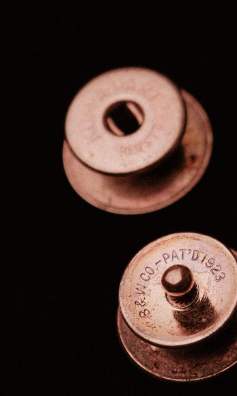 1920s Kumapart Snap Cufflinks In Original Packaging