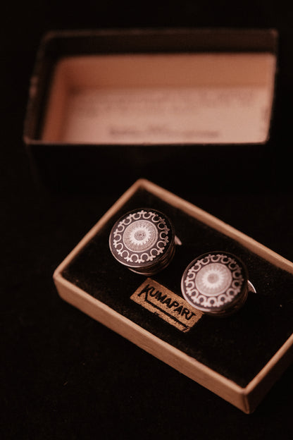 Flawless 1920s Kumapart Snap Cufflinks In Original Packaging