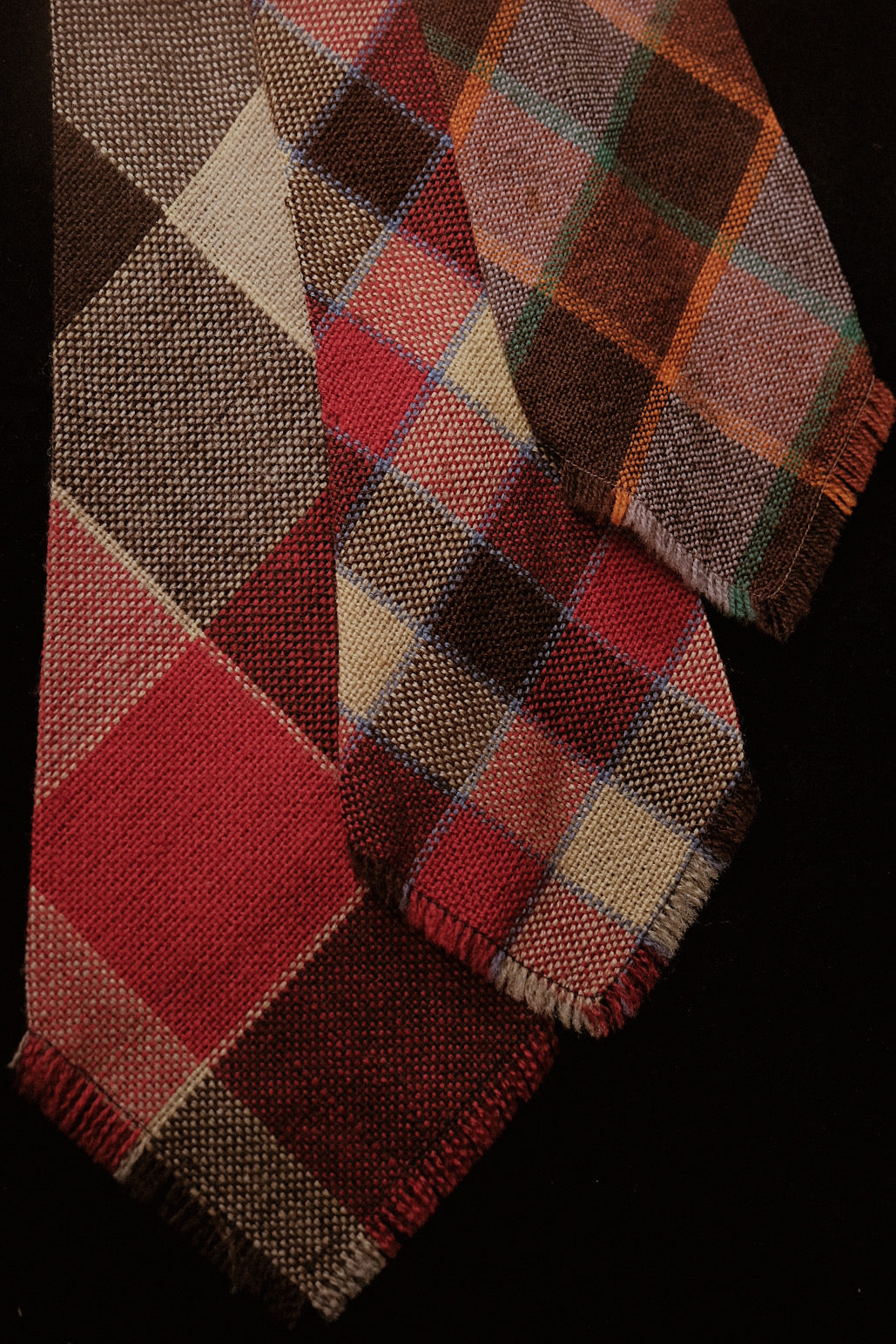 1940s Hand Woven Native American Tie