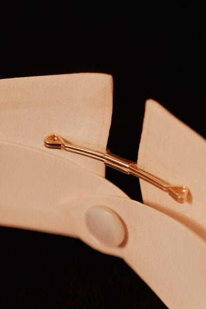 Authentic 1920s “Crimson Tip” Collar Bar