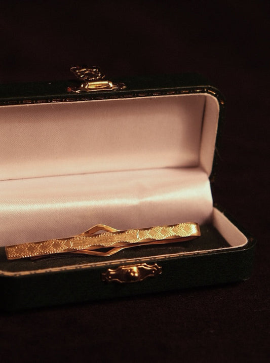 Stunning 1930s 12Kt. Gold Filled Tie Slide By Anson