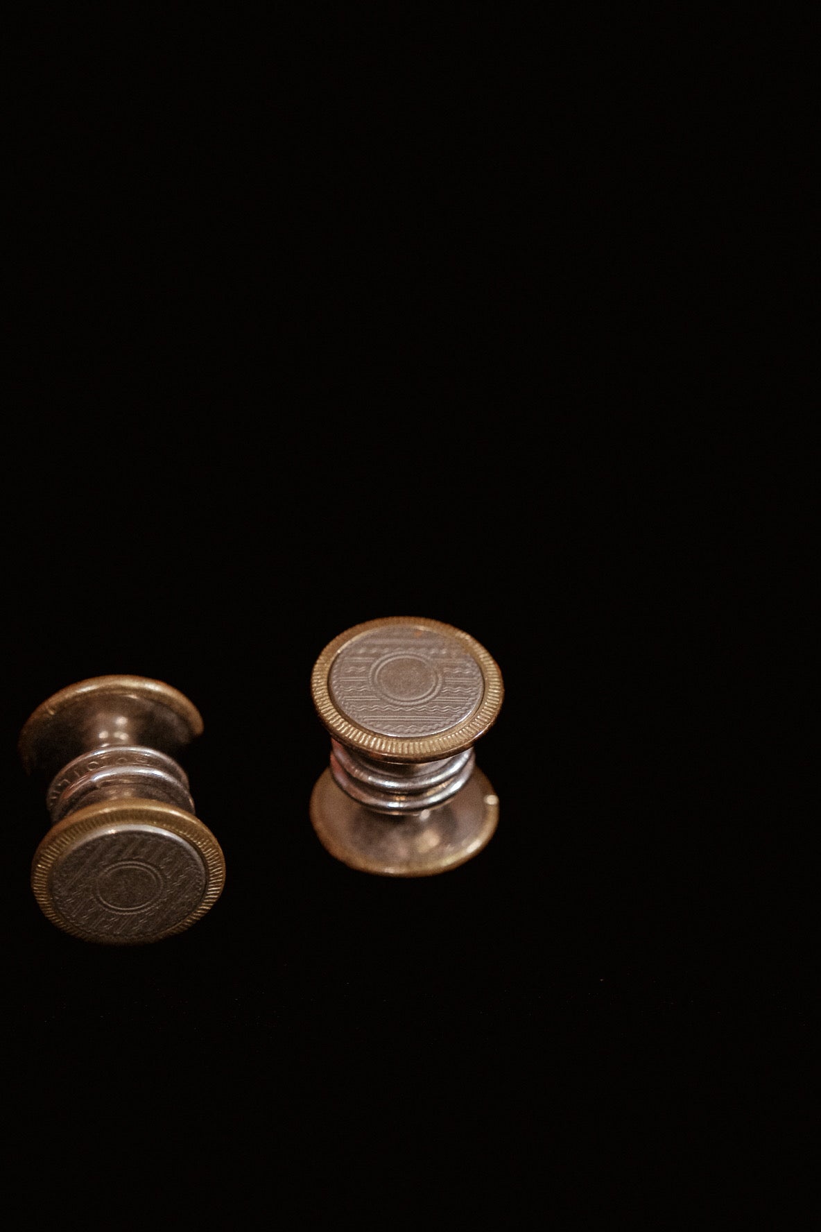 “The Pioneers” 1920's Circular Snap Cufflinks