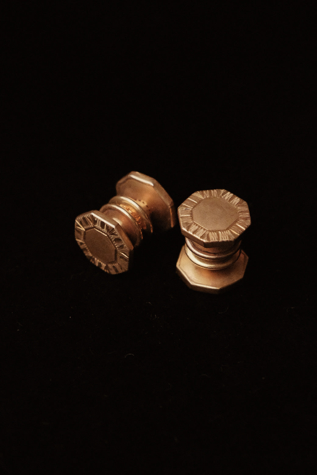 1920s Sun Burst Snap Cufflinks By Baer & Wilde