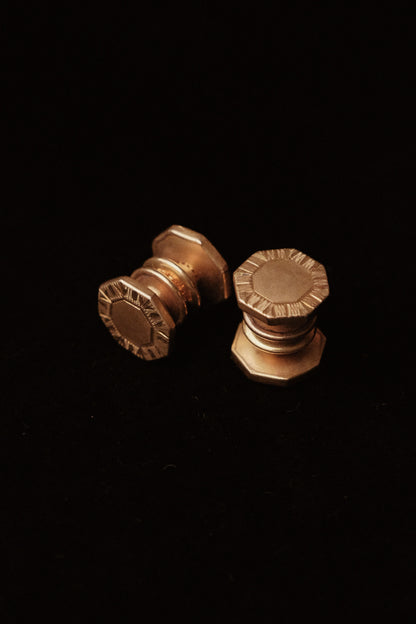 1920s Sun Burst Snap Cufflinks By Baer & Wilde