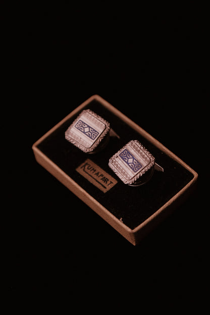 1920s Kumapart Snap Cufflinks In Original Packaging
