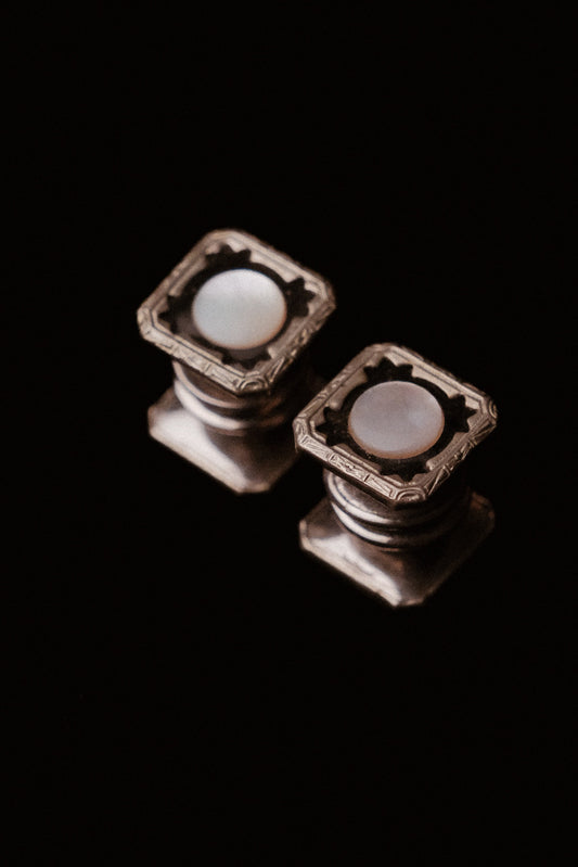 1920s Kumapart Snap Cufflinks