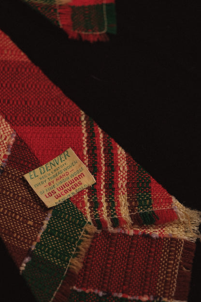 Festive Tartan Native American Tie By El Denver Weavers