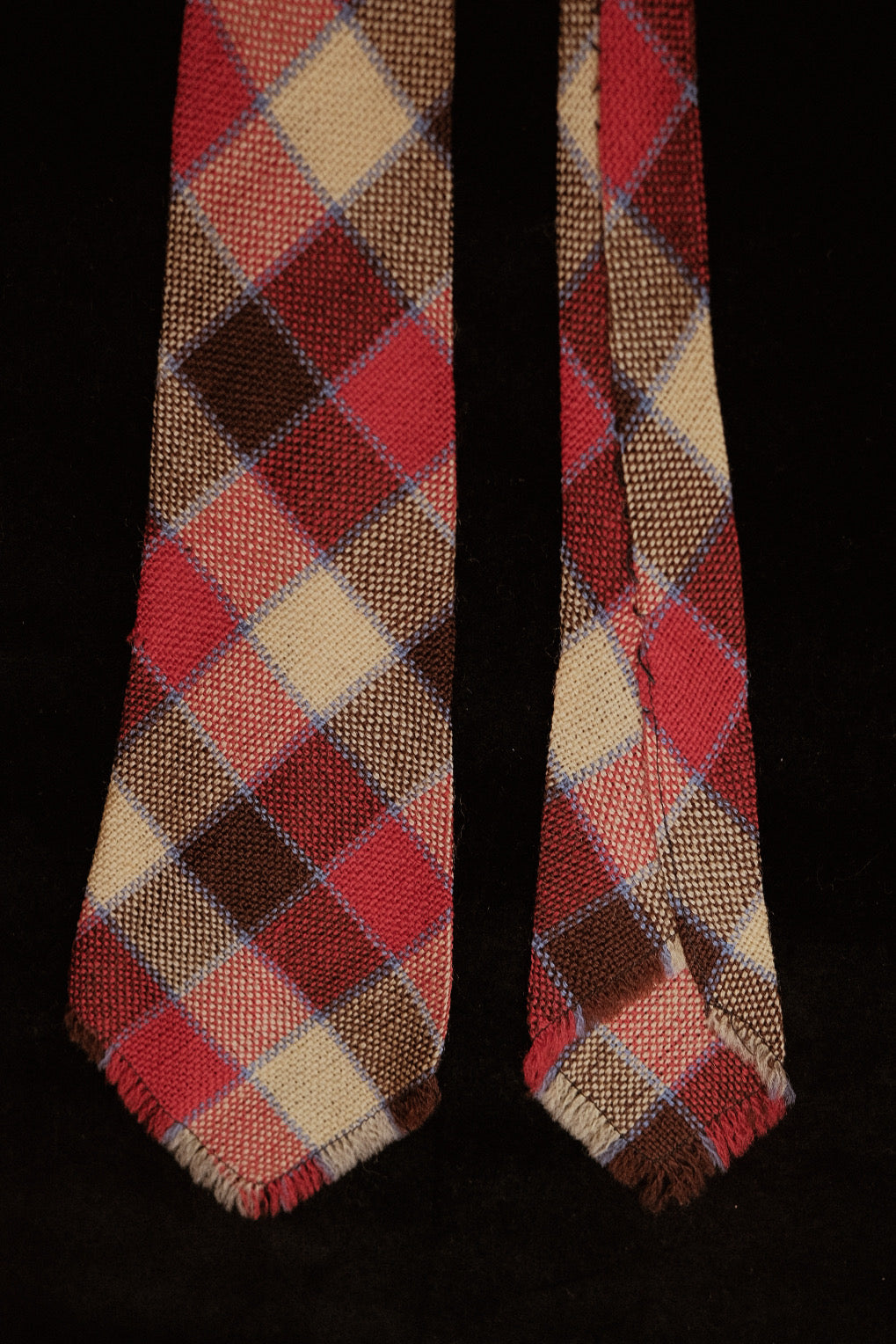1940s Hand Woven Native American Tie
