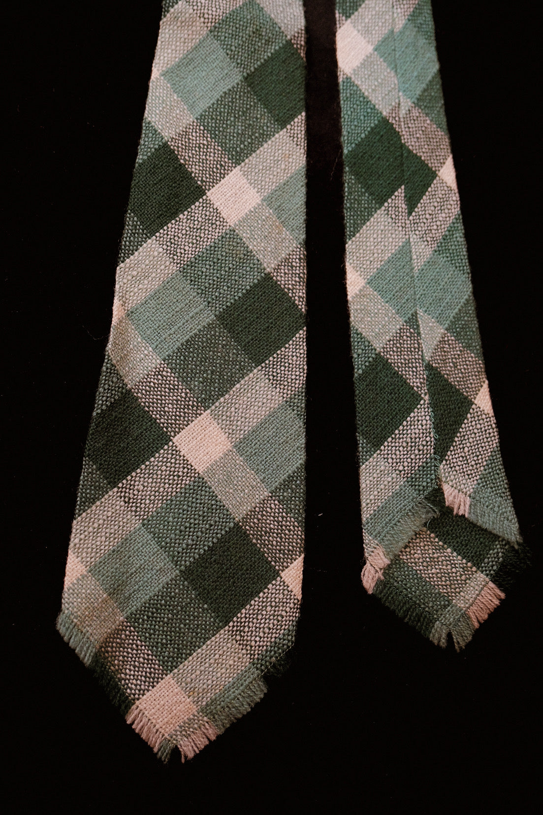 1940s Hand Woven Native American Tie