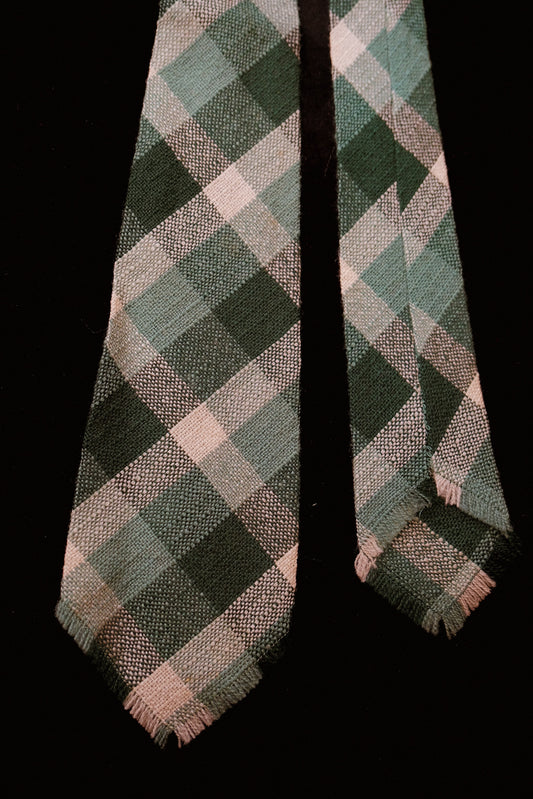 1940s Hand Woven Native American Tie