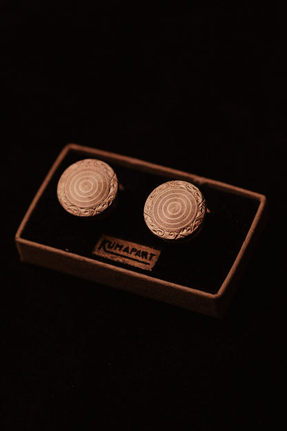 1920s Kumapart Snap Cufflinks In Original Packaging