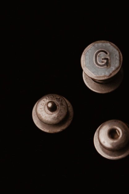 1920s Monogram “G” Snap Cufflinks By Champion Brand