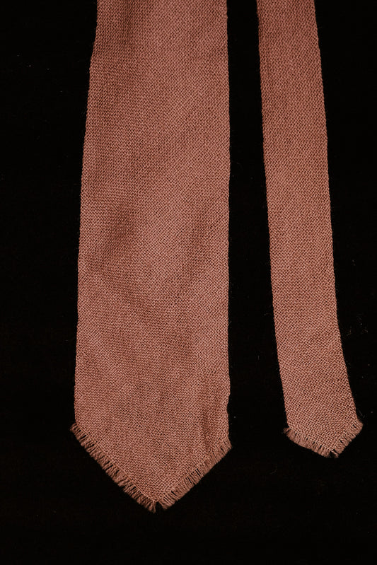 Desert Beige Hand Native American Tie By Tewa