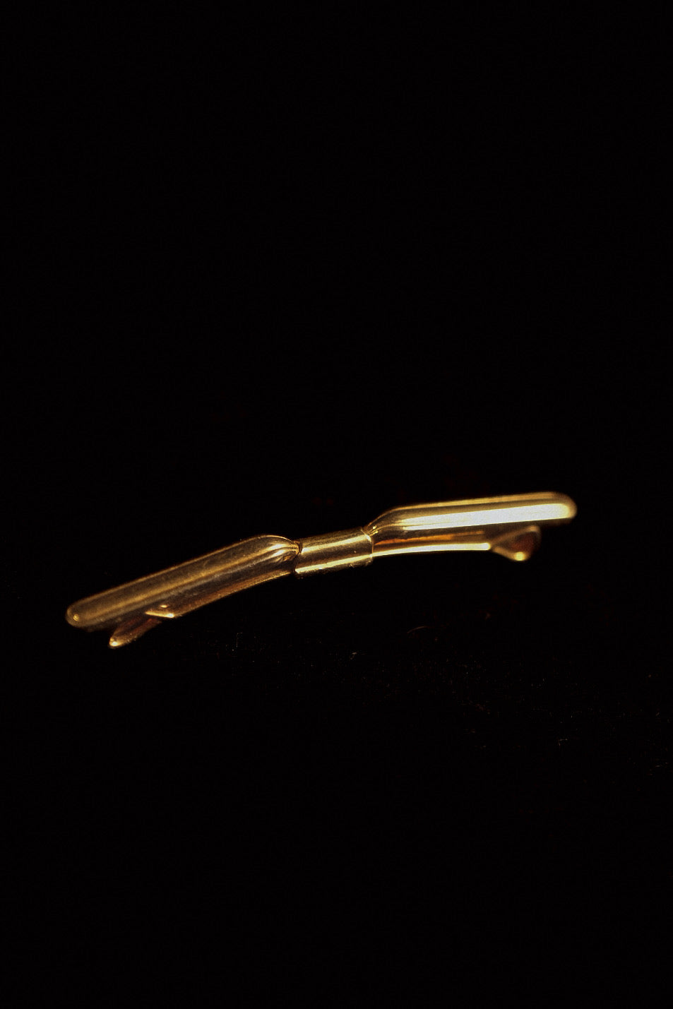 1930s Rolled Gold Statement Collar Bar (some signs of wear)