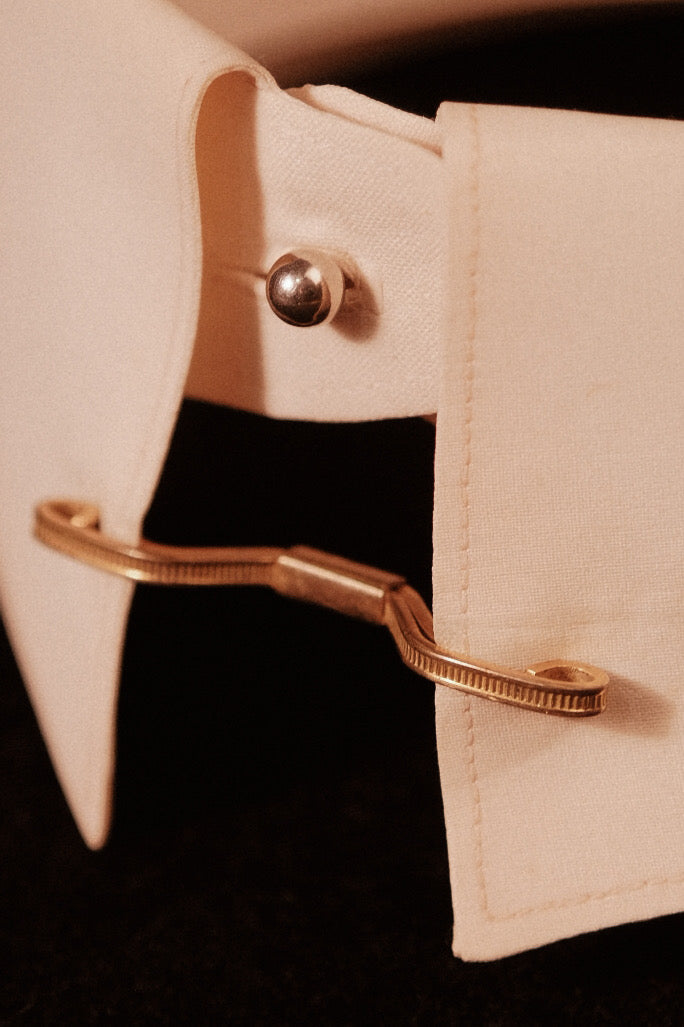 Genuine Anson 1920s Crab Grip Collar Bar