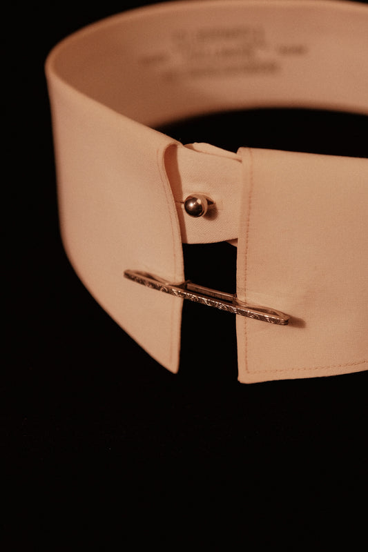 Rare 1920s Decorative Collar Bar With Pin Slide Grip