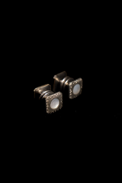 Ornate Snap Cufflinks In Original Box