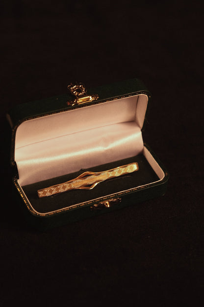 Stunning 1930s 12Kt. Gold Filled Tie Slide By Anson