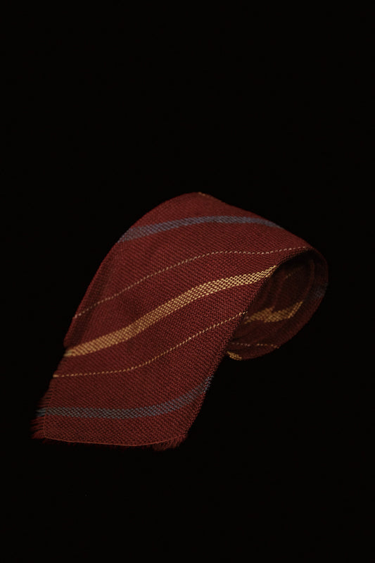 Wine Native American Tie By Webb Young