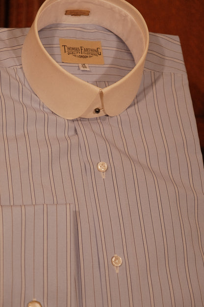 Starched 1920s “West End” Detachable Club Collar Size 15.5 Only – J.B Adamson